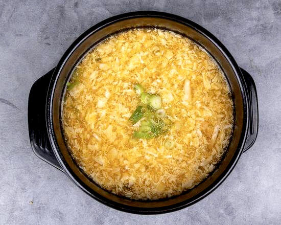Seafood Egg Drop soup