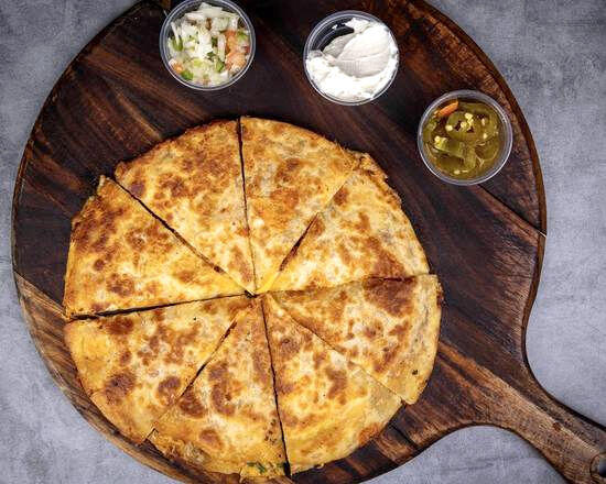 Spicy Pork Quesadilla